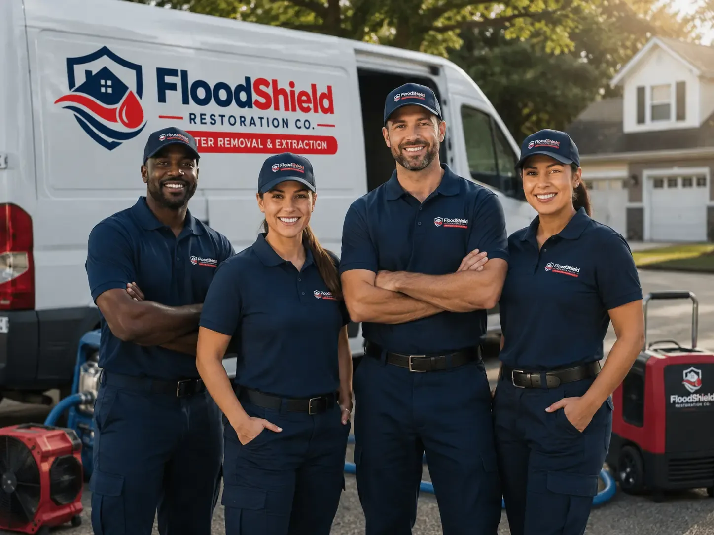 Flood Damage Restoration company in Lewis, IA